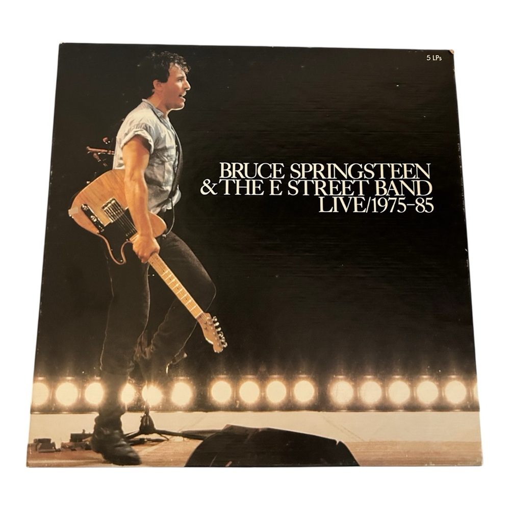 Bruce Springsteen and E Street Band Live box set 5 vinyl LPs 1985-1985 The Boss